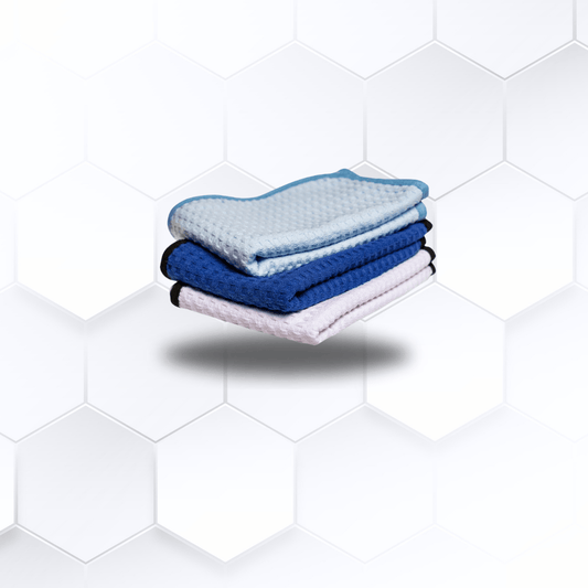 Waffle Weave Detail Towel - APEX Auto Products
