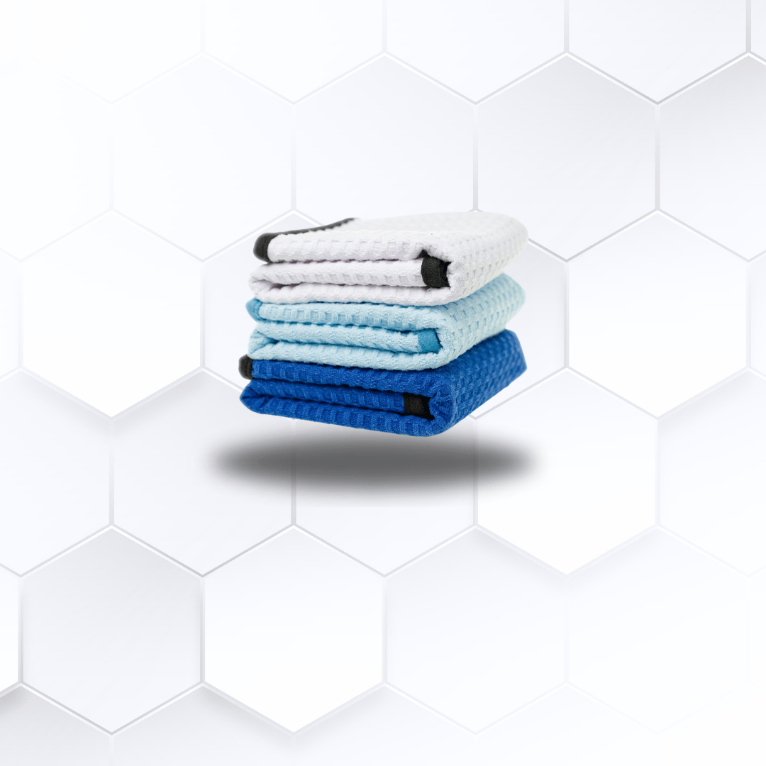 Waffle Weave Detail Towel - APEX Auto Products