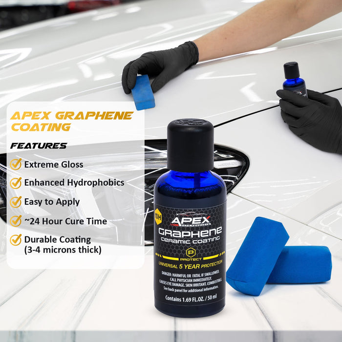 10H Graphene Ceramic Coating - 5 Year - APEX Auto Products - APEX Auto Products