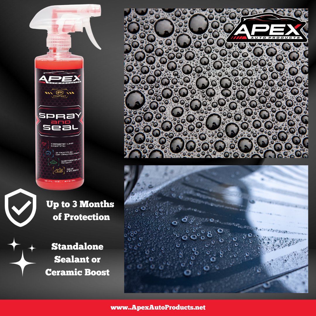 Spray And Seal - Paint Sealant - APEX Auto Products