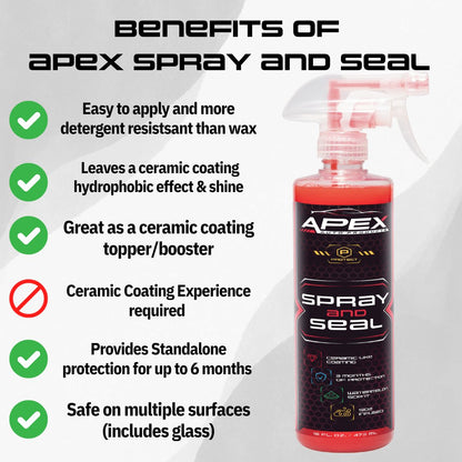Spray And Seal - Paint Sealant - APEX Auto Products