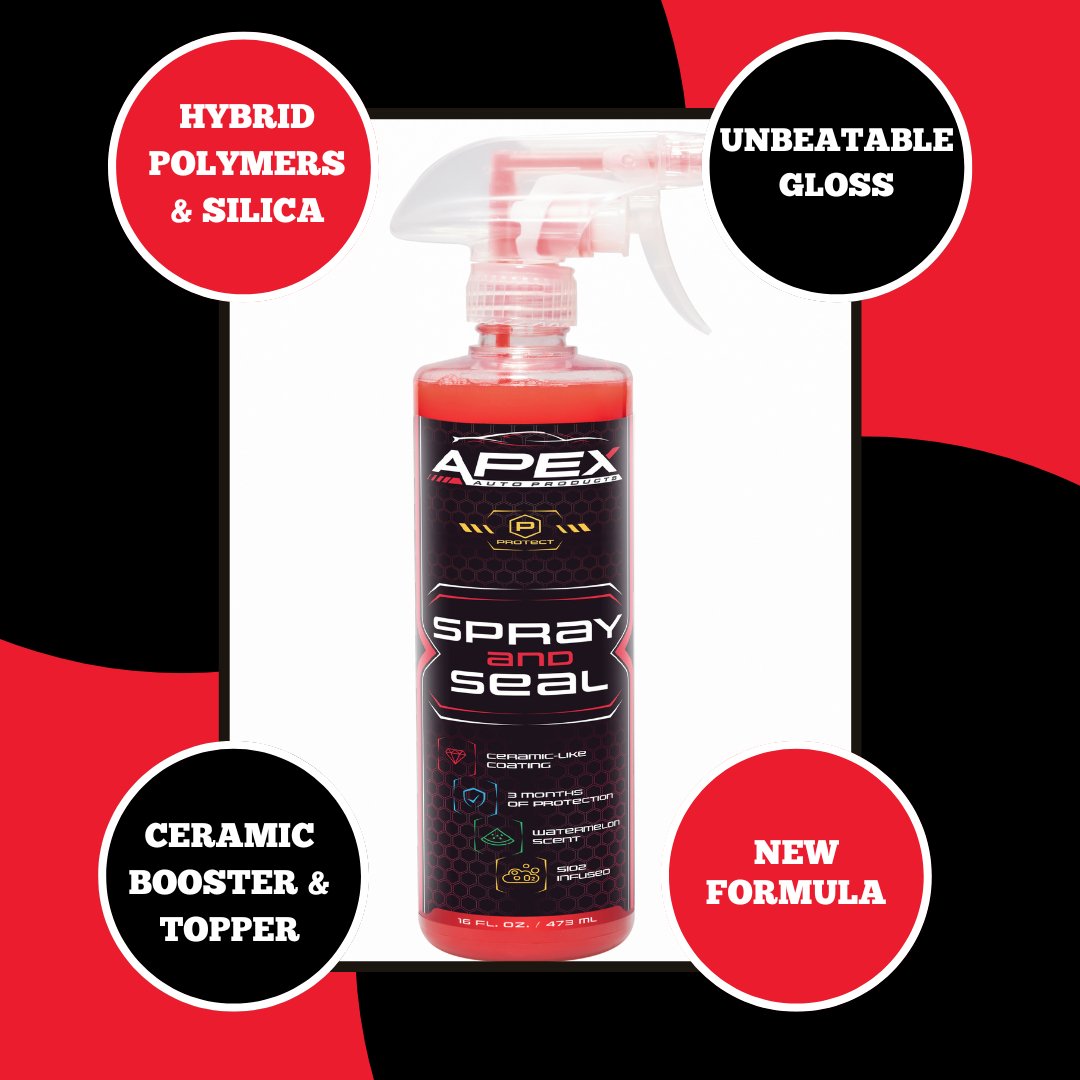 Spray And Seal - Paint Sealant - APEX Auto Products