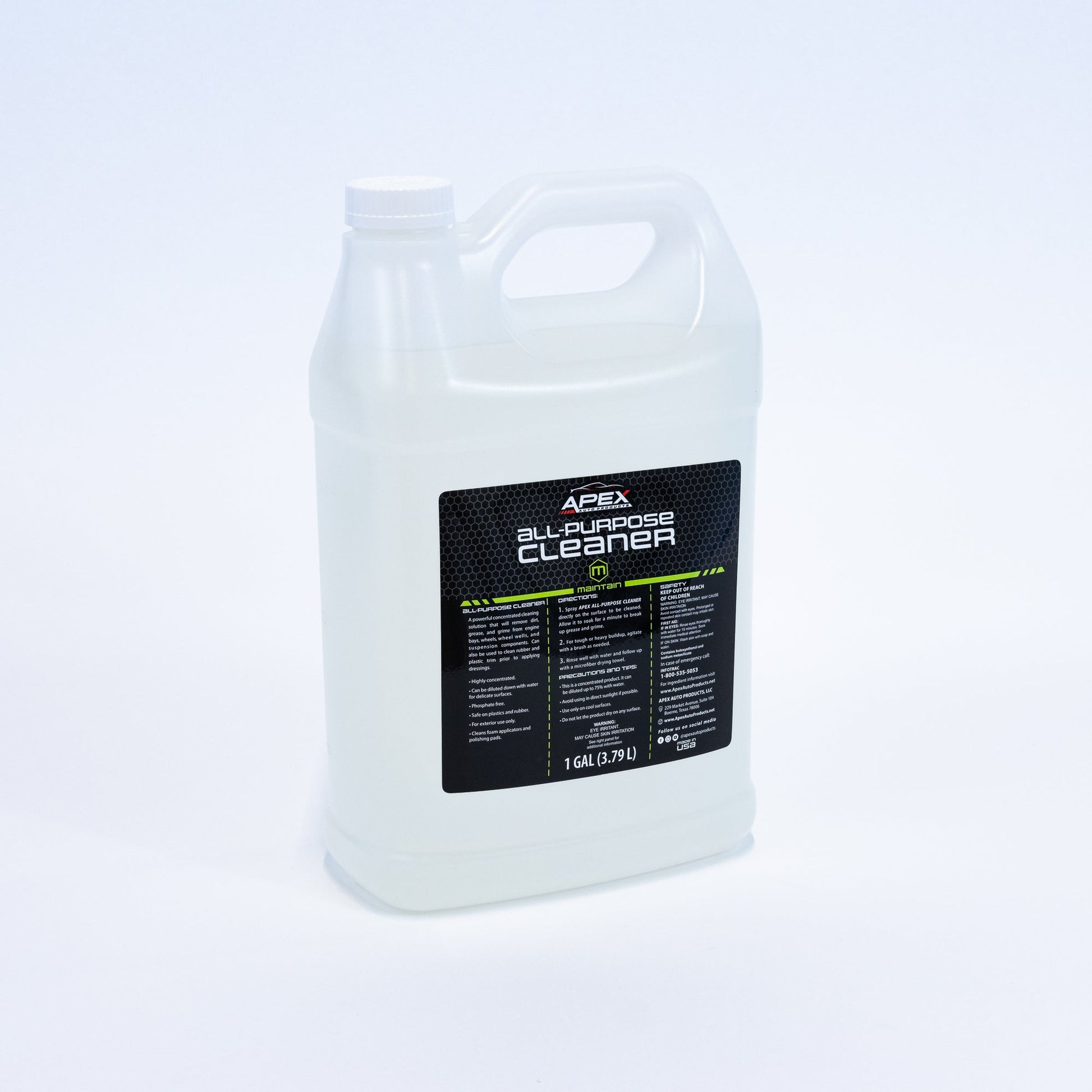 All Purpose Cleaner and Degreaser Concentrate - Lavender - APEX Auto Products