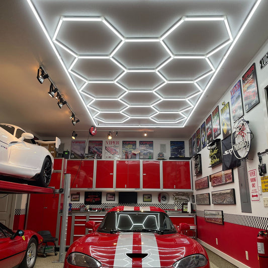Hexagon Garage Light - APEX Auto Products