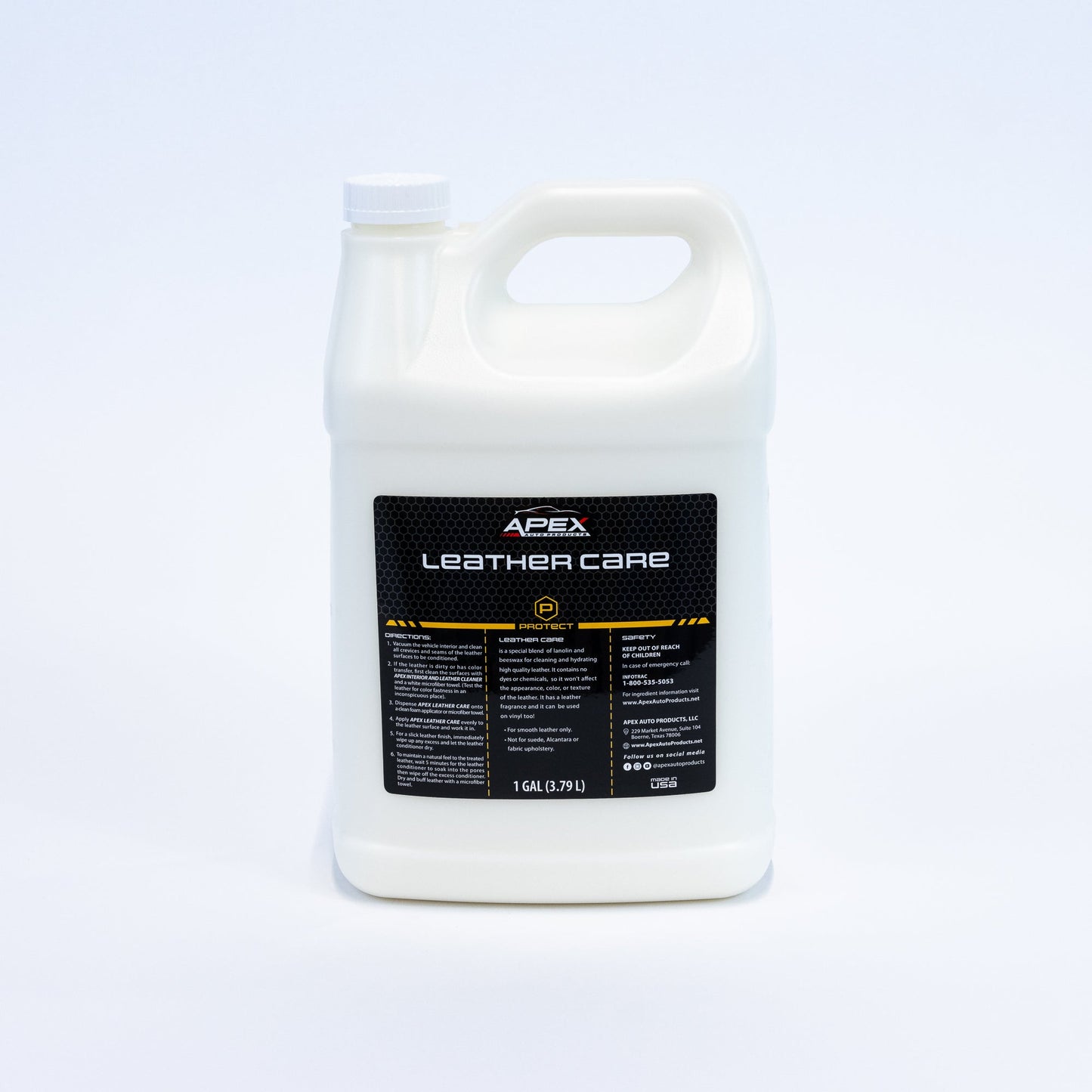 Leather Care - Fresh Leather - APEX Auto Products